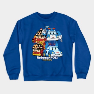 Poli and Fireman Crewneck Sweatshirt